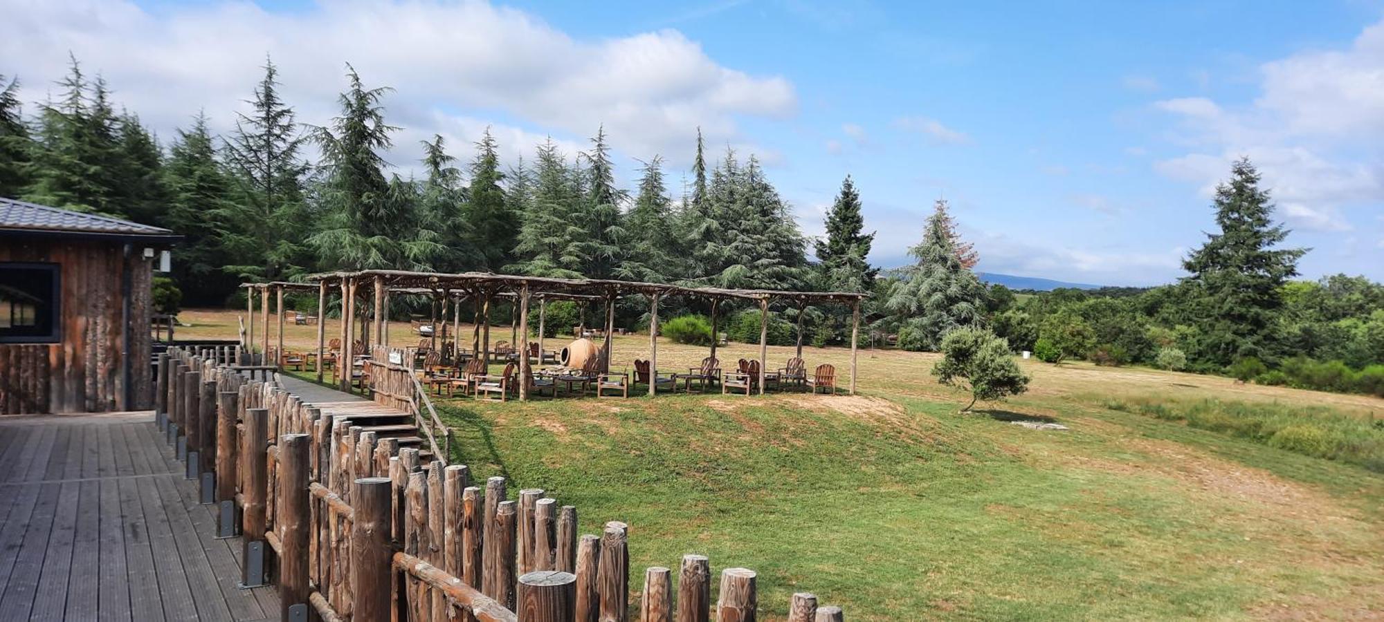 Domaine De La Vitarelle Glamping Villaniere Exterior foto